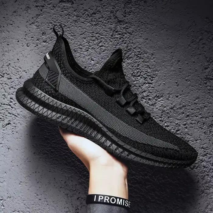 Chaussures tissées homme 2025 baskets de sport haute qualité respirantes pour homme polyvalentes activités sportives confortables