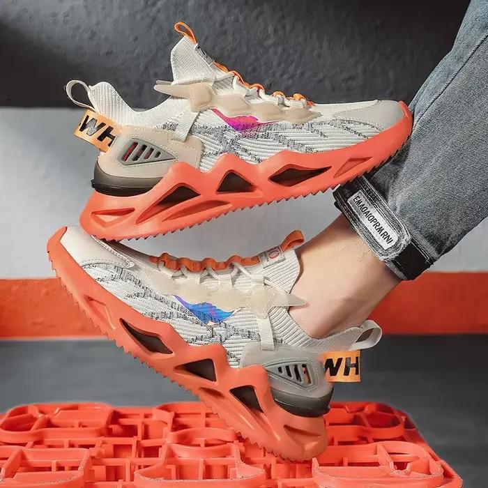 Chaussures de course pour hommes printemps offre spéciale de la saison à la mode respirant coupe basse à lacets