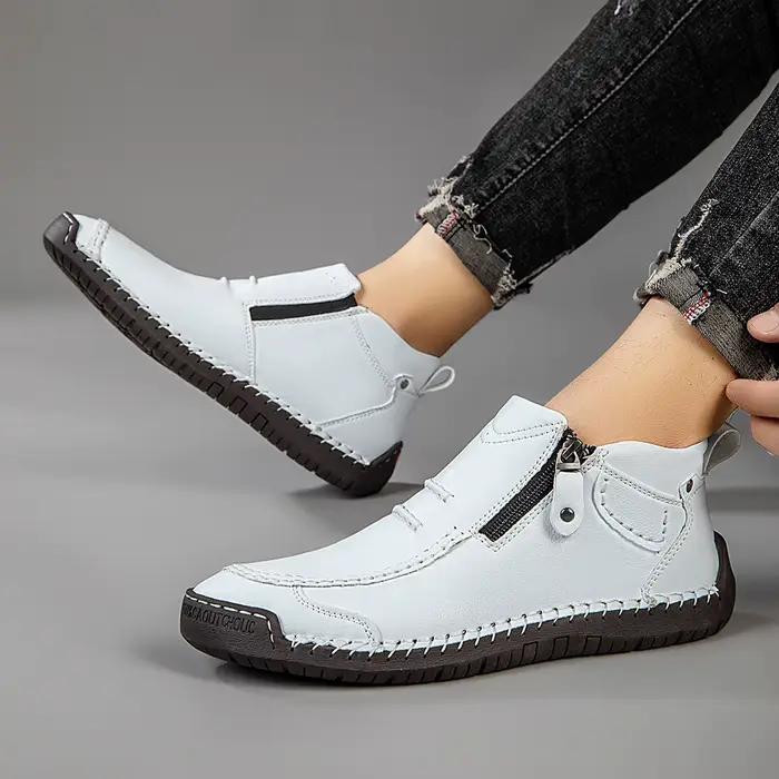 Chaussures classiques en cuir faites à la main pour hommes