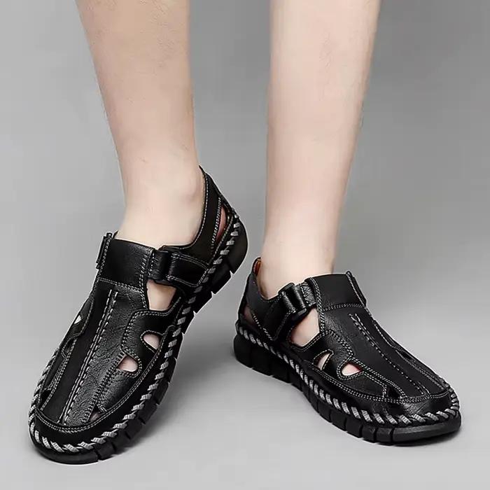 Sandales pour hommes confortables chaussures d'été respirantes