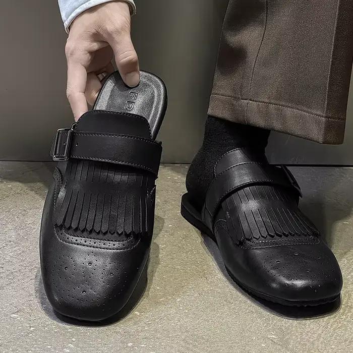Mules à pampilles pour hommes