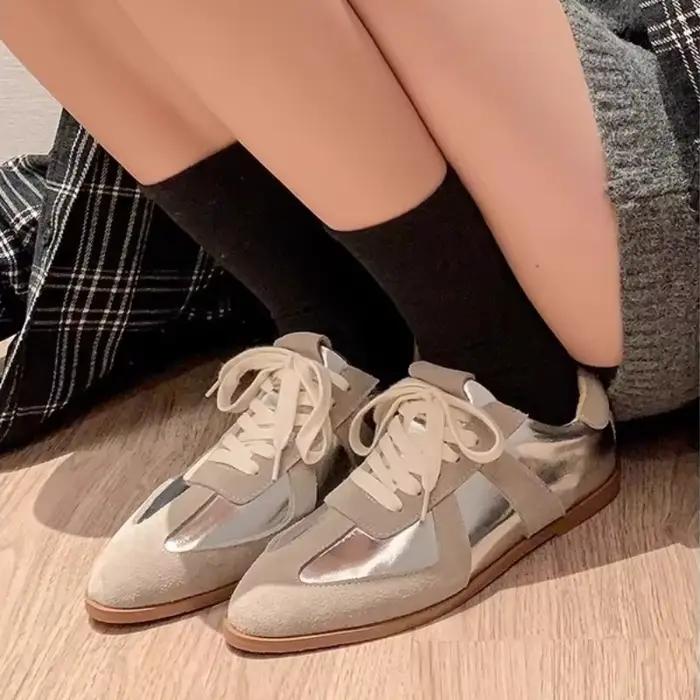 2025 nouveau tout-match TrendVintage chaussures de sport décontractées pour les femmes randonnée baskets plate-forme