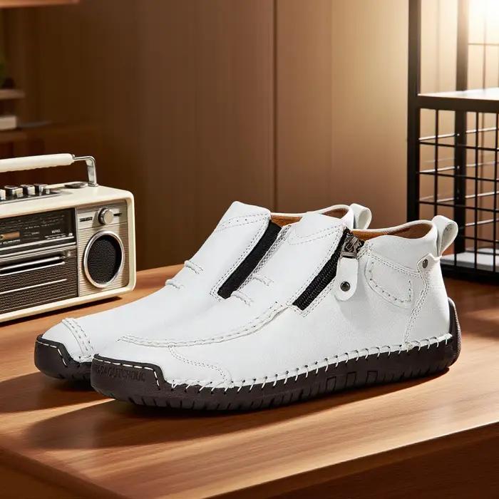 Chaussures classiques en cuir faites à la main pour hommes