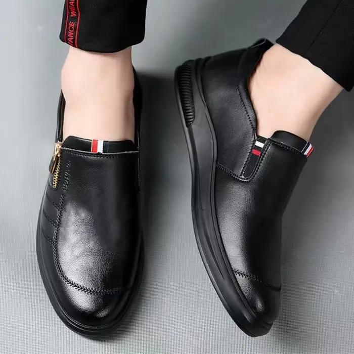 Hommes chaussure hommes mocassins tendance polyvalent respirant en cuir chaussure semelles souples chaussures décontractées hommes baskets Sapato Para Hombre Zapto appartements
