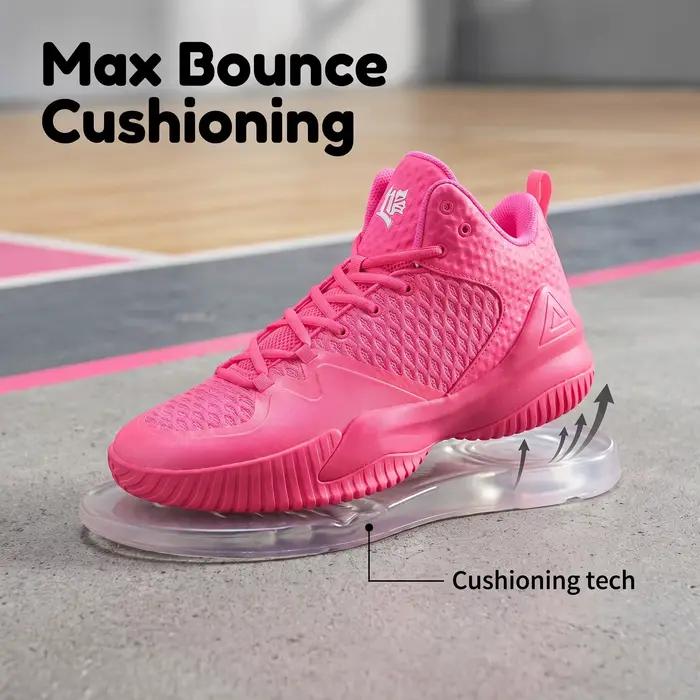 PEAK Lou Williams chaussures de basket-ball hommes coussin Zapatillas Durable semelle extérieure antidérapante entraînement en plein air Sport baskets grande taille