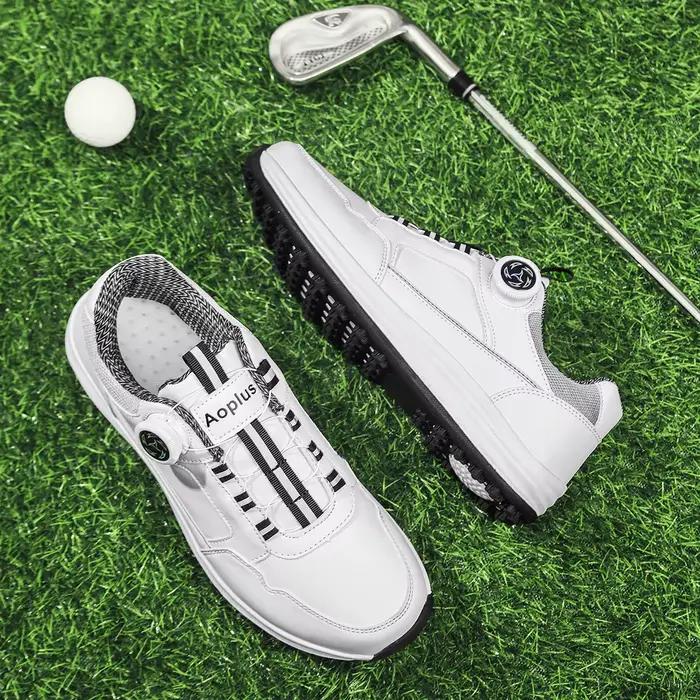 Chaussures de golf homme modernes décontractées imperméables pour mode et activités extérieures polyvalentes élégantes confortables et durables