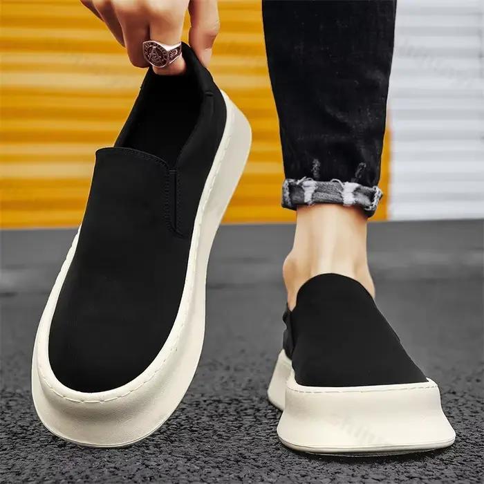 Chaussures pour hommes été 2025 nouvelle tendance de la mode respirante
