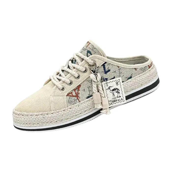 Mocassins décontractés respirants pour hommes – Nouvelle collection printemps-été – Style color block tendance – Talon plat polyvalent – Confortables pour le quotidien