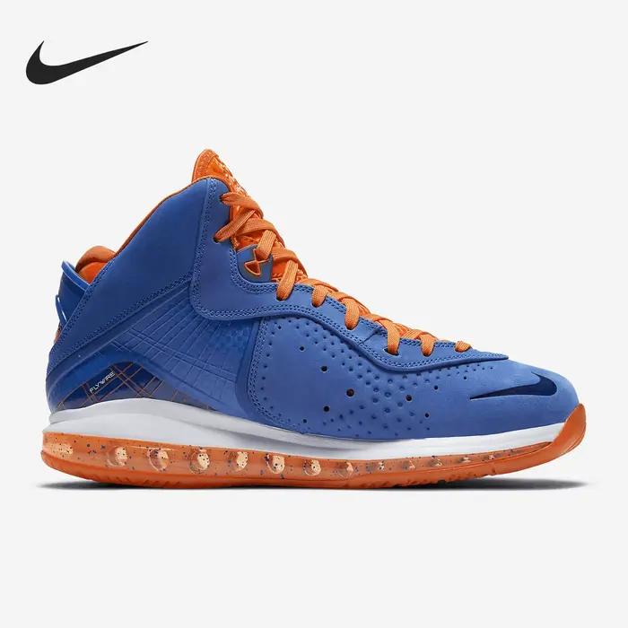 Nike véritable nouvelle saison hommes confortables mi-hautes chaussures de basket-ball de sport CV1750-400