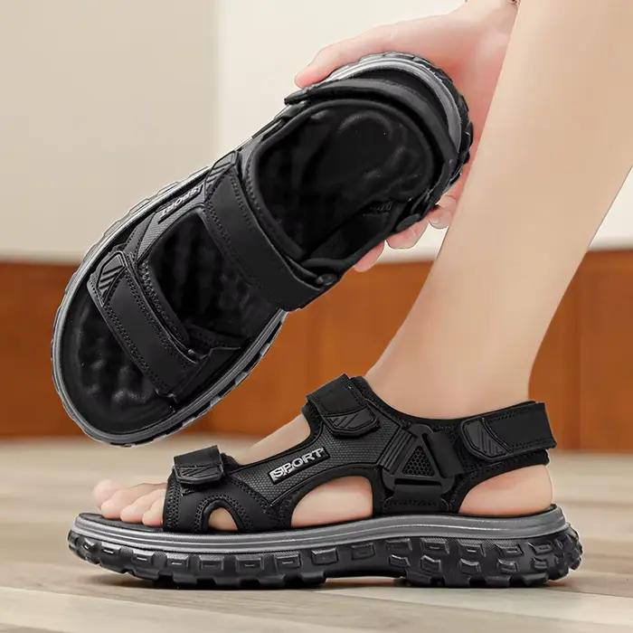 Sandales hommes mode d'été nouveau style vêtements de plein air semelle souple résistant à l'usure anti-dérapant anti