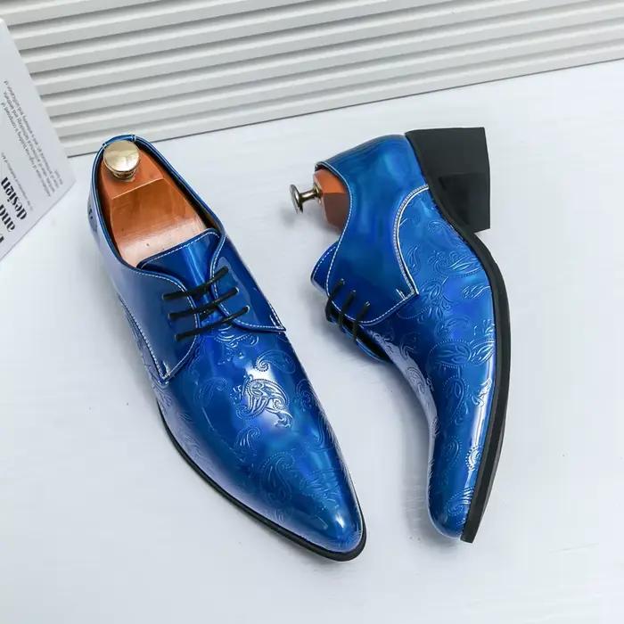 Chaussures Chelsea Homme Dorées Tendance – Nouveauté Europe et Amérique
