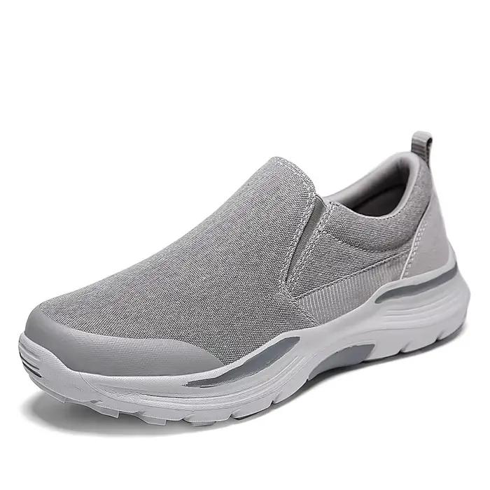 Chaussures de marche pour hommes à la main respirant homme plat mocassins léger mâle conduite décontracté baskets chaussures d'extérieur Size39-47
