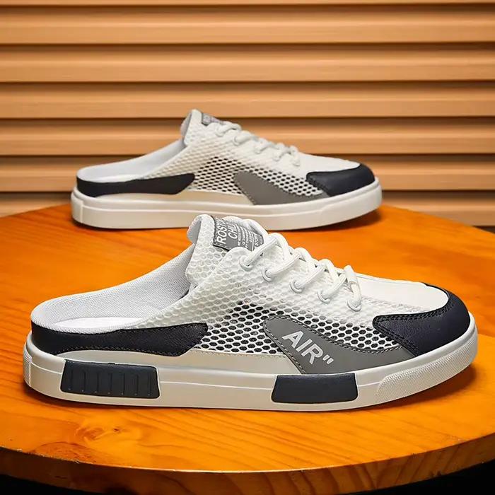 Baskets en Toile Plates Décontractées pour Homme