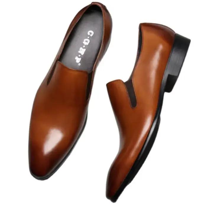 Chaussures habillées pour hommes, couvre le pied, vêtements de travail,