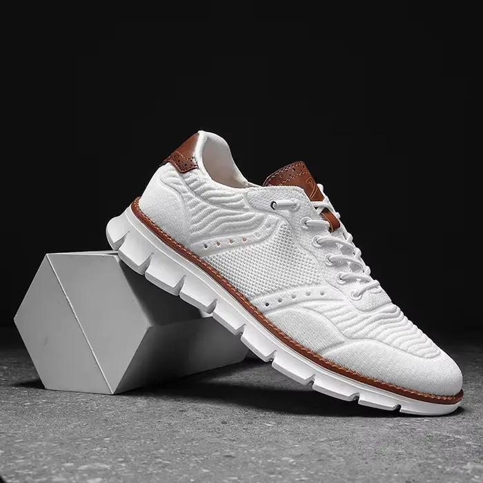 Chaussures Brogues en Maille pour Hommes Grandes Tailles 54 53 52 51 50