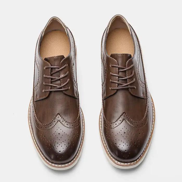 Chaussures en cuir timlittle homme décontractées pour printemps automne occassions spéciales et quotidiennes
