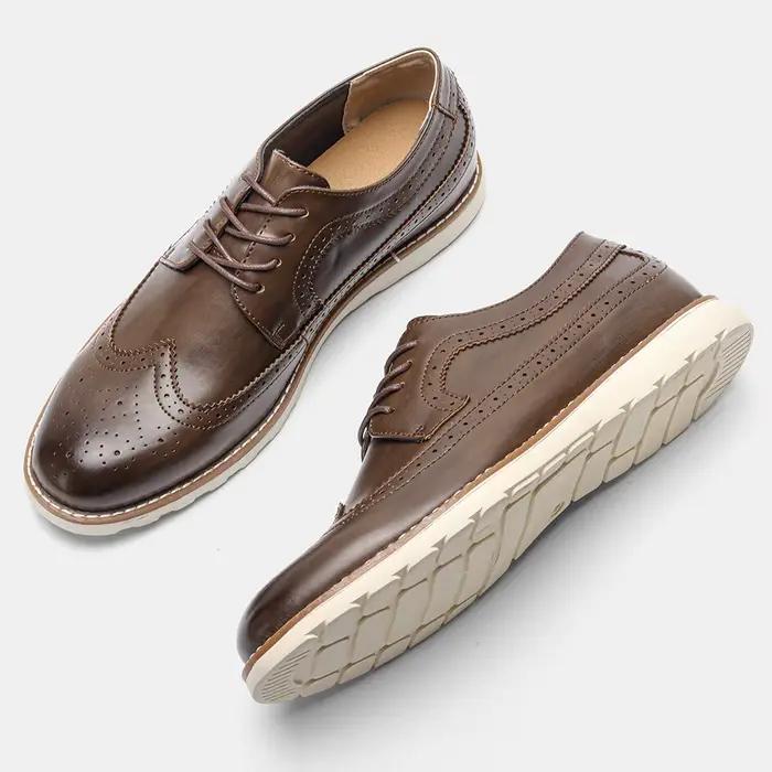 Chaussures en cuir timlittle homme décontractées pour printemps automne occassions spéciales et quotidiennes