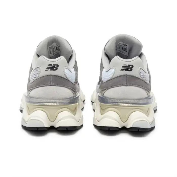 New Balance NB 9060 Classic Cushioned Breathable Lightweight Low-Top Chaussures décontractées unisexes gris clair U9060GRY
