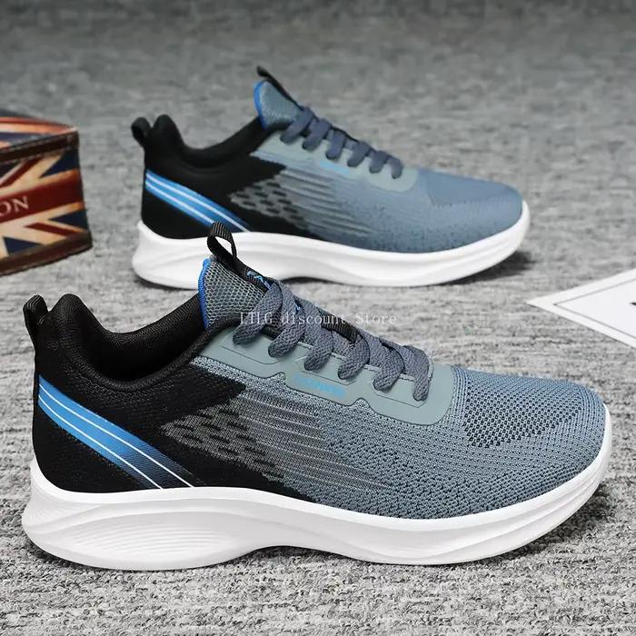 Chaussures de course légères pour hommes été 2025 en maille respirante pour randonnée et activité physique en plein air antidérapantes