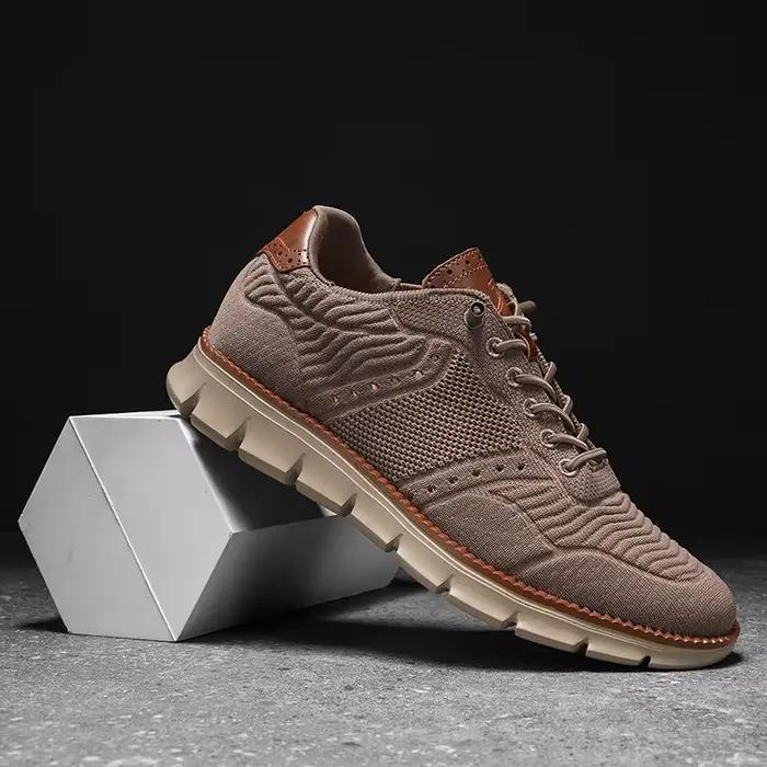Chaussures Brogues en Maille pour Hommes Grandes Tailles 54 53 52 51 50