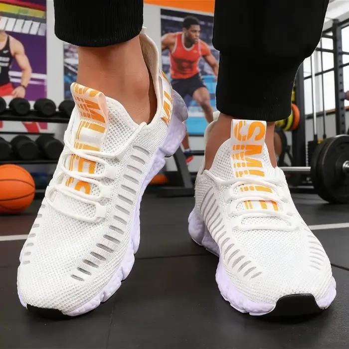 Baskets hommes chaussures printemps été respirant confortable chaussure de course à la mode léger basket-ball casual Train chaussures pour hommes