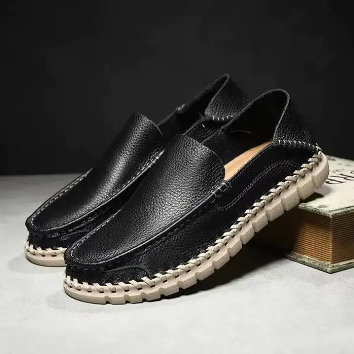 Nouvelles chaussures en cuir pour hommes