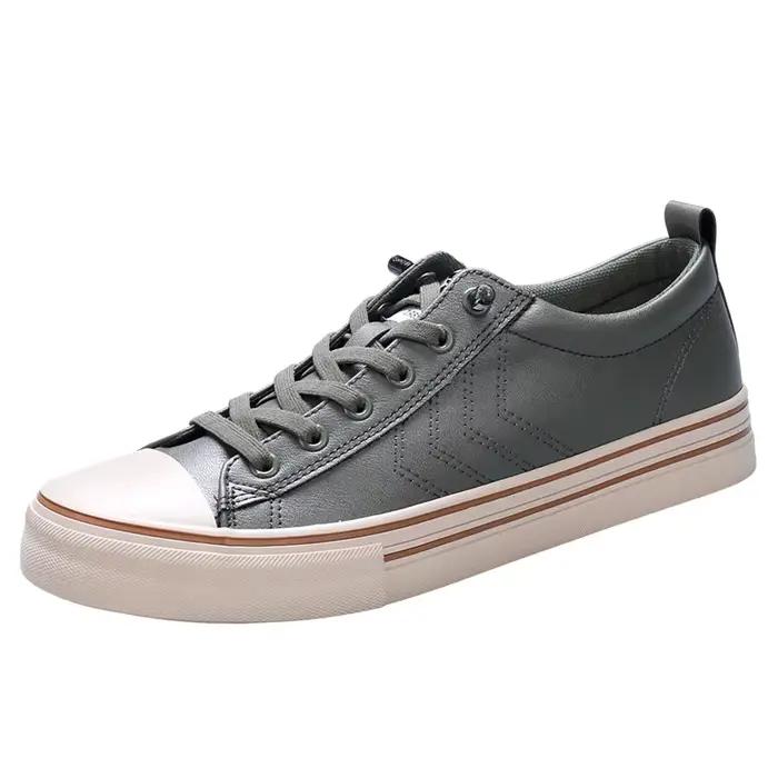 Chaussures en cuir pour hommes basses confortables chaussures de bureau plates décontractées chaussures en cuir pour hommes chaussures classiques travail de bureau d'affaires 23848