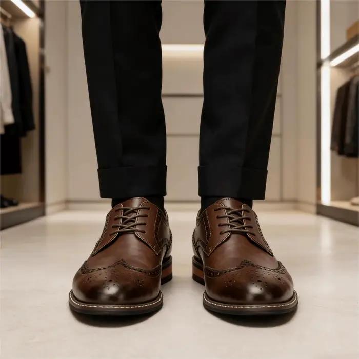 Chaussures en cuir pour hommes