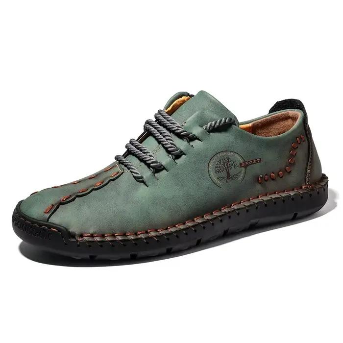 Chaussures en cuir faites à la main pour hommes