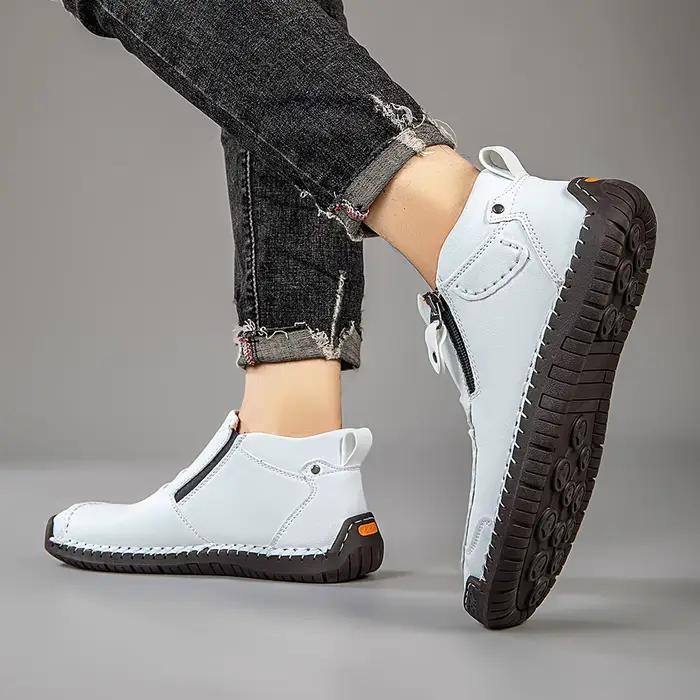 Chaussures classiques en cuir faites à la main pour hommes