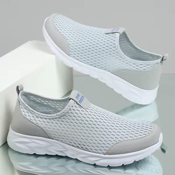 2025 nouvelles chaussures hommes mocassins léger marche respirant été