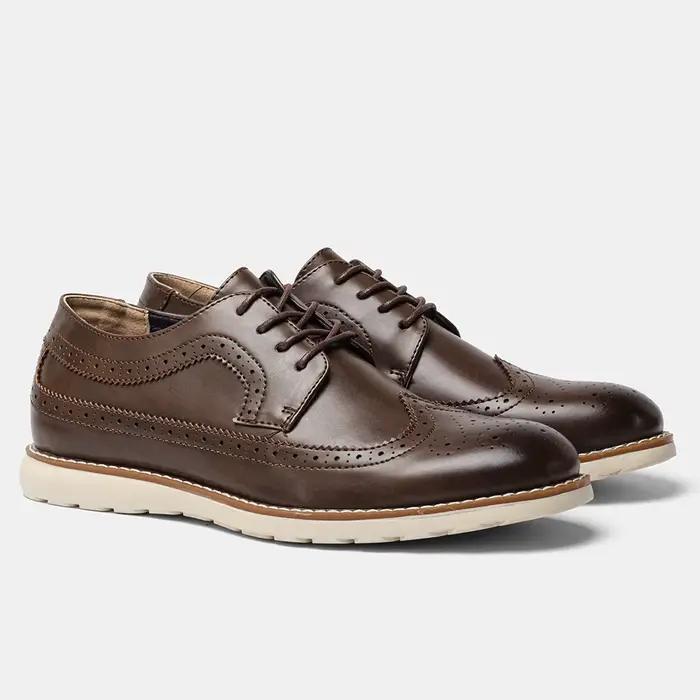 Chaussures en cuir timlittle homme décontractées pour printemps automne occassions spéciales et quotidiennes
