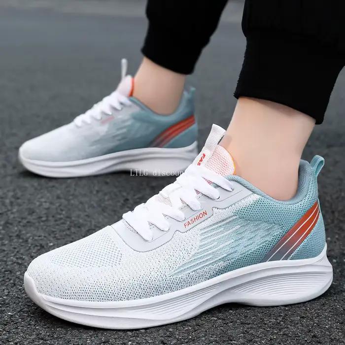 Chaussures de course légères pour hommes été 2025 en maille respirante pour randonnée et activité physique en plein air antidérapantes