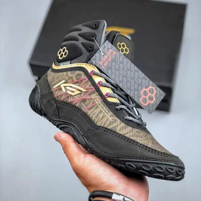 Chaussures de boxe professionnelles unisexes