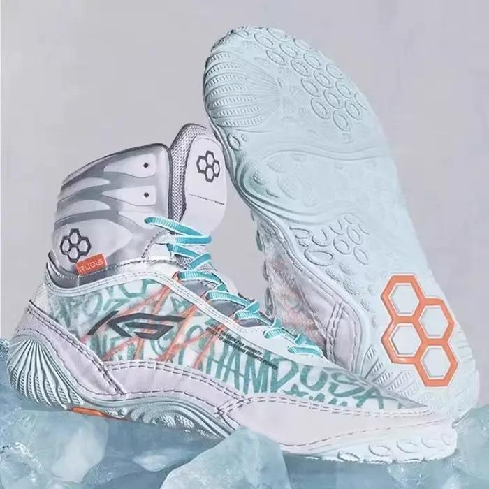 Chaussures de boxe professionnelles unisexes
