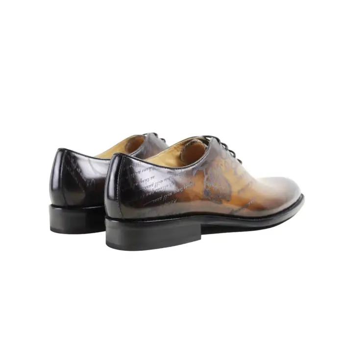 Chaussures habillées Oxford en cuir véritable pour hommes élégants et durables pour soirées et événements formels
