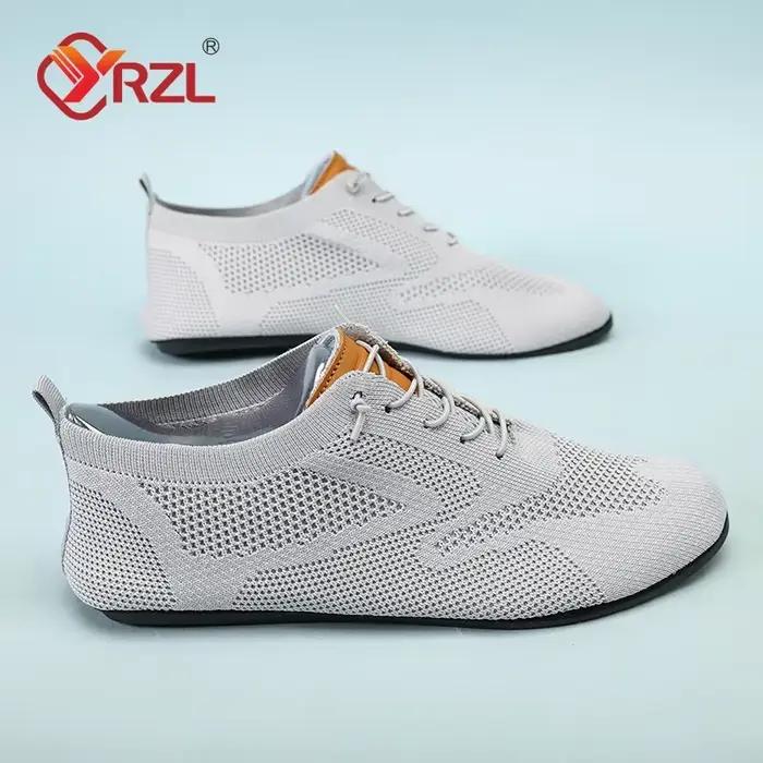 YRZL-Mocassins en Maille pour Homme, Chaussures de Marche Minces, Astronomiques, Respirantes, Antidérapantes, Décontractées, d'Été