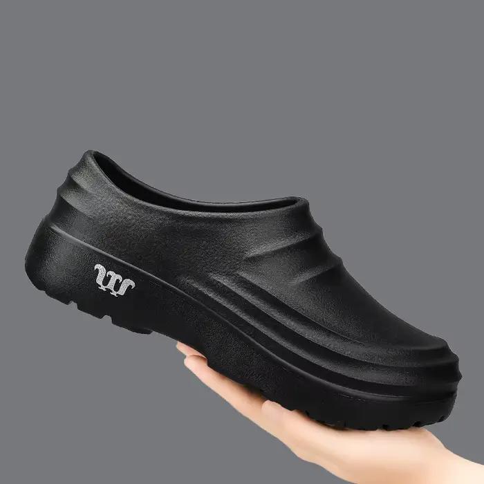 Sandales antidérapantes homme classiques pour extérieur imperméables et confortables pointure 36 à 48 pour travaux et loisirs