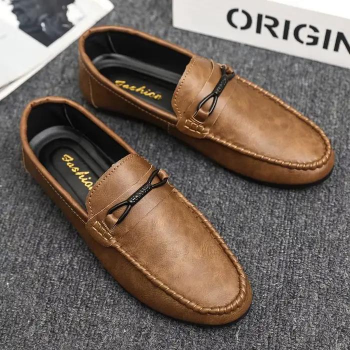 Mocassins à enfiler pour hommes