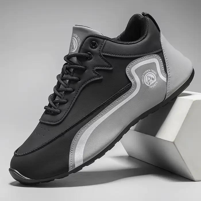 1 paire de chaussures de sport décontractées respirantes pour hommes