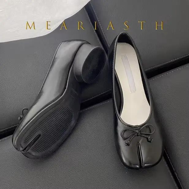 Tabi chaussures Ballet Falts ballerine en cuir