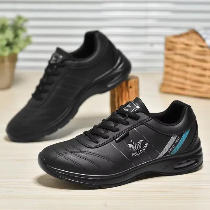 Baskets en cuir pour hommes