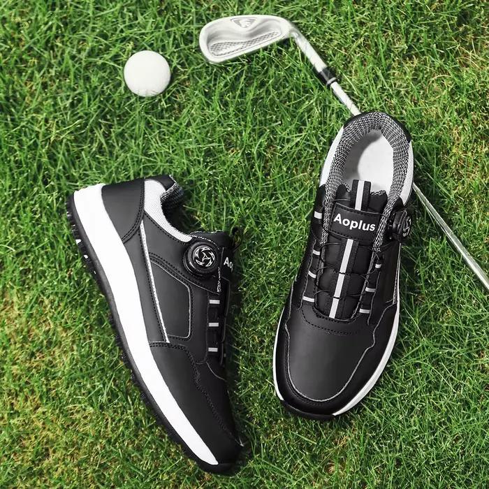 Chaussures de golf homme modernes décontractées imperméables pour mode et activités extérieures polyvalentes élégantes confortables et durables