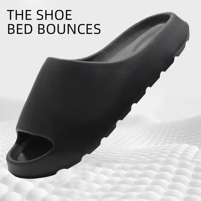 Pantoufles antidérapantes en EVA pour hommes confort douillet et sécurité pour maison et salle de bain printemps automne
