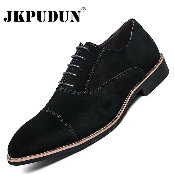 Oxfords – chaussures habillées de luxe à lacets pour homme