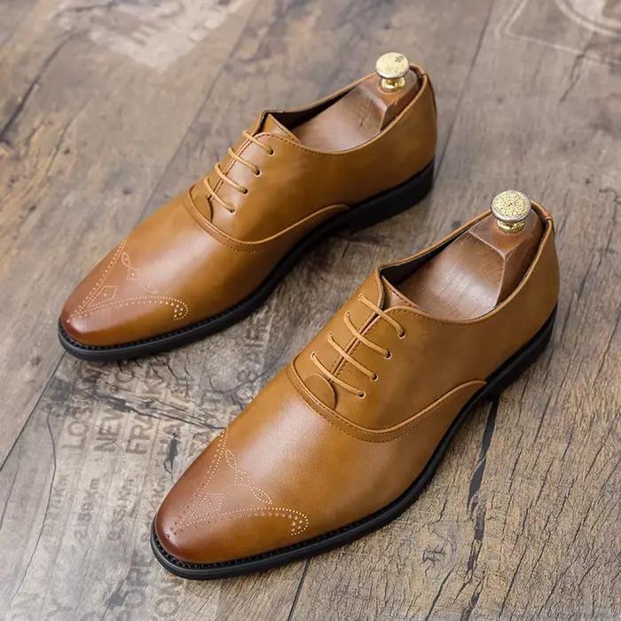 Chaussures de mariage pour hommes mocassins à enfiler tendance glands