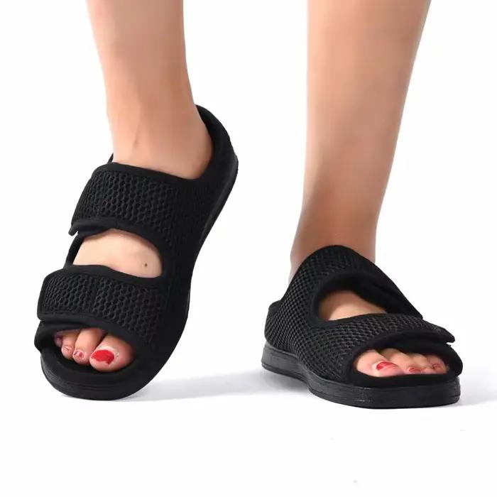Chaussures orthopédiques décontractées pour œdème du pied large
