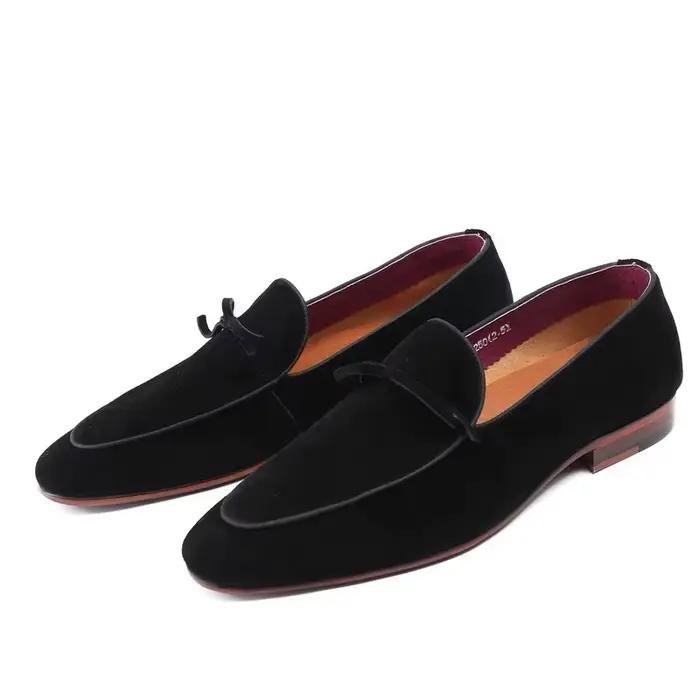Chaussures paresseuses à une jambe pour hommes