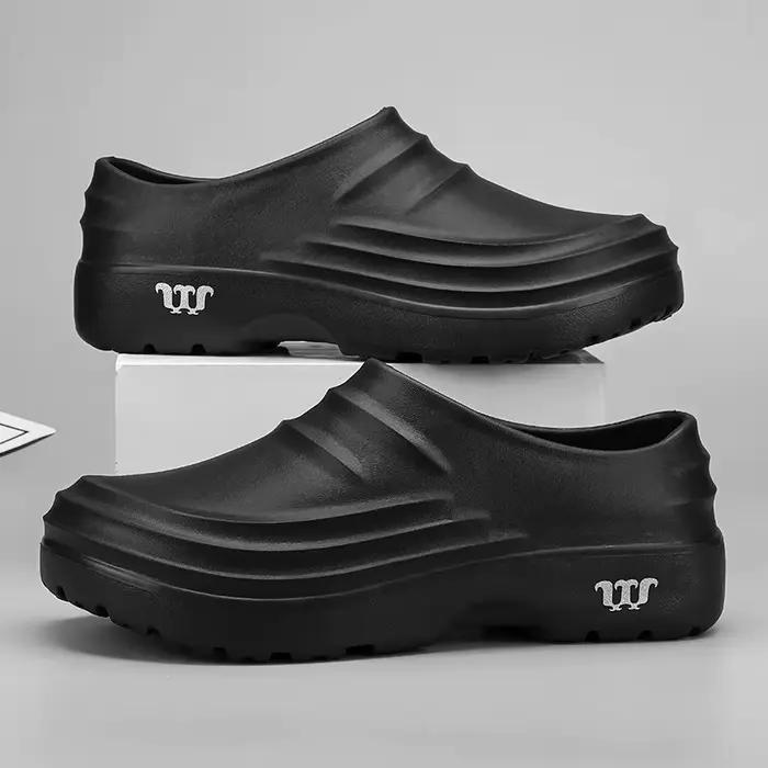 Sandales antidérapantes homme classiques pour extérieur imperméables et confortables pointure 36 à 48 pour travaux et loisirs