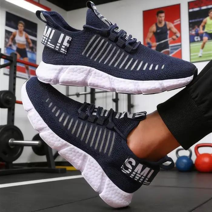 Baskets hommes chaussures printemps été respirant confortable chaussure de course à la mode léger basket-ball casual Train chaussures pour hommes